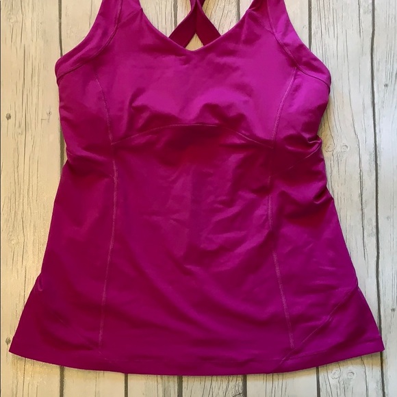 Lululemon Purple Tank Top Size 8 - Picture 3 of 6